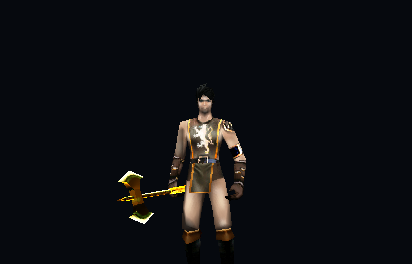 Double Axe – Dark Knight, Excellent +15