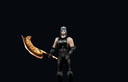 Crescent Axe – Dark Wizard, Excellent +15